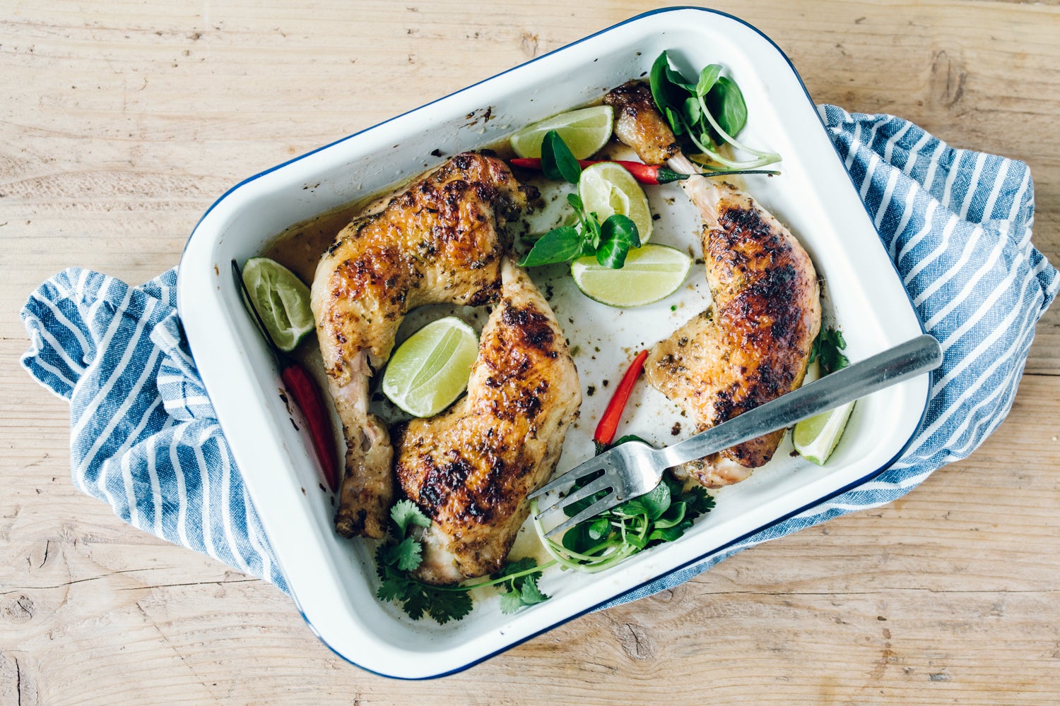 A Recipe for Coconut Lime Chicken Legs Cooked on a Grill or in the Oven