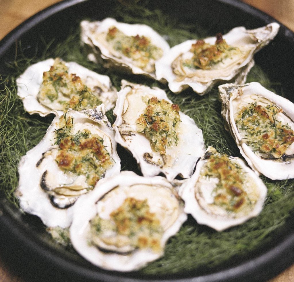 TASTE baked oysters TASTE