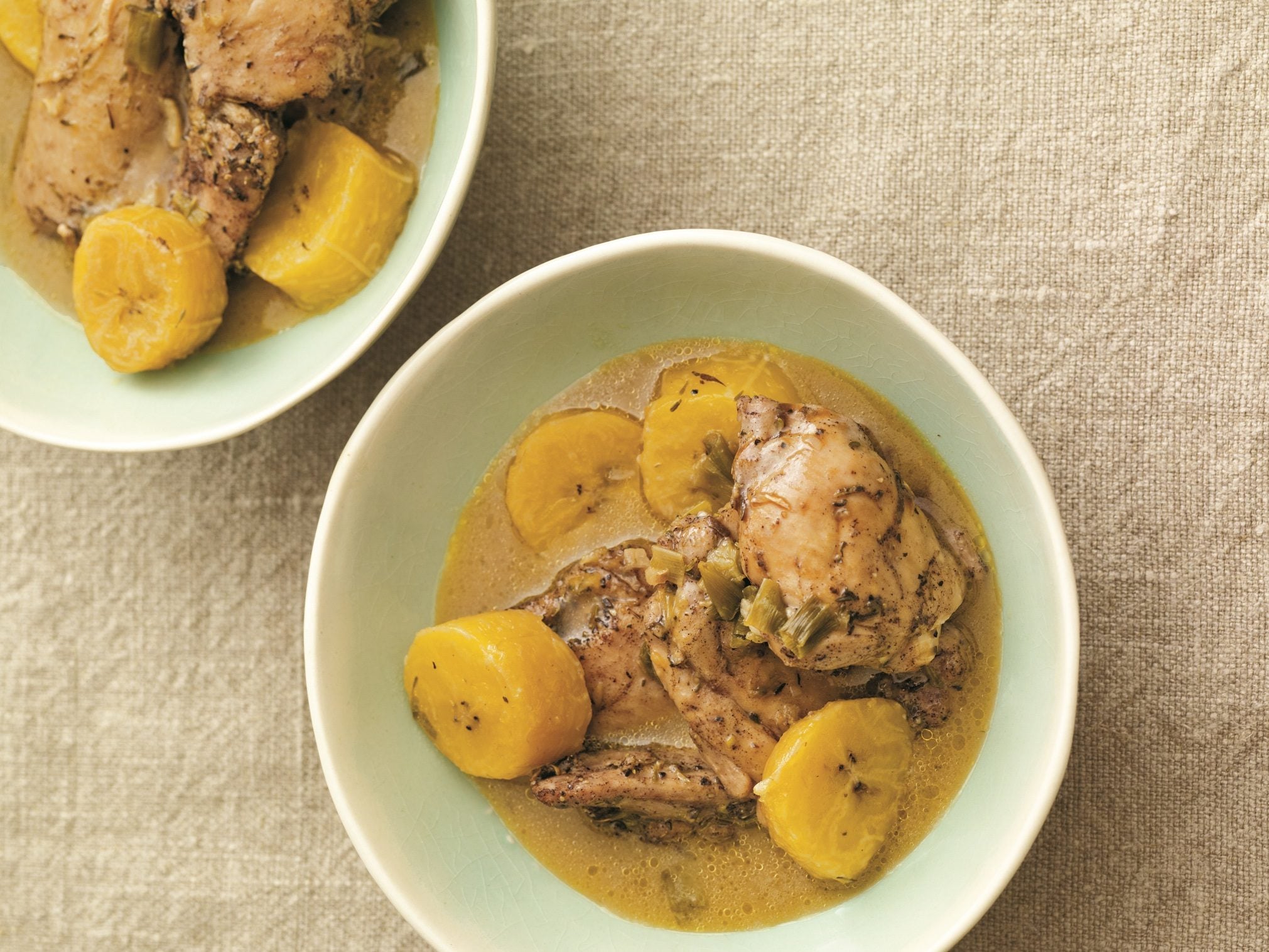 JamaicanStyle Chicken Thighs with Plantains TASTE