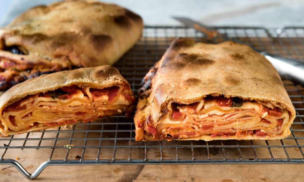 Lasagna Meets the Calzone Halfway