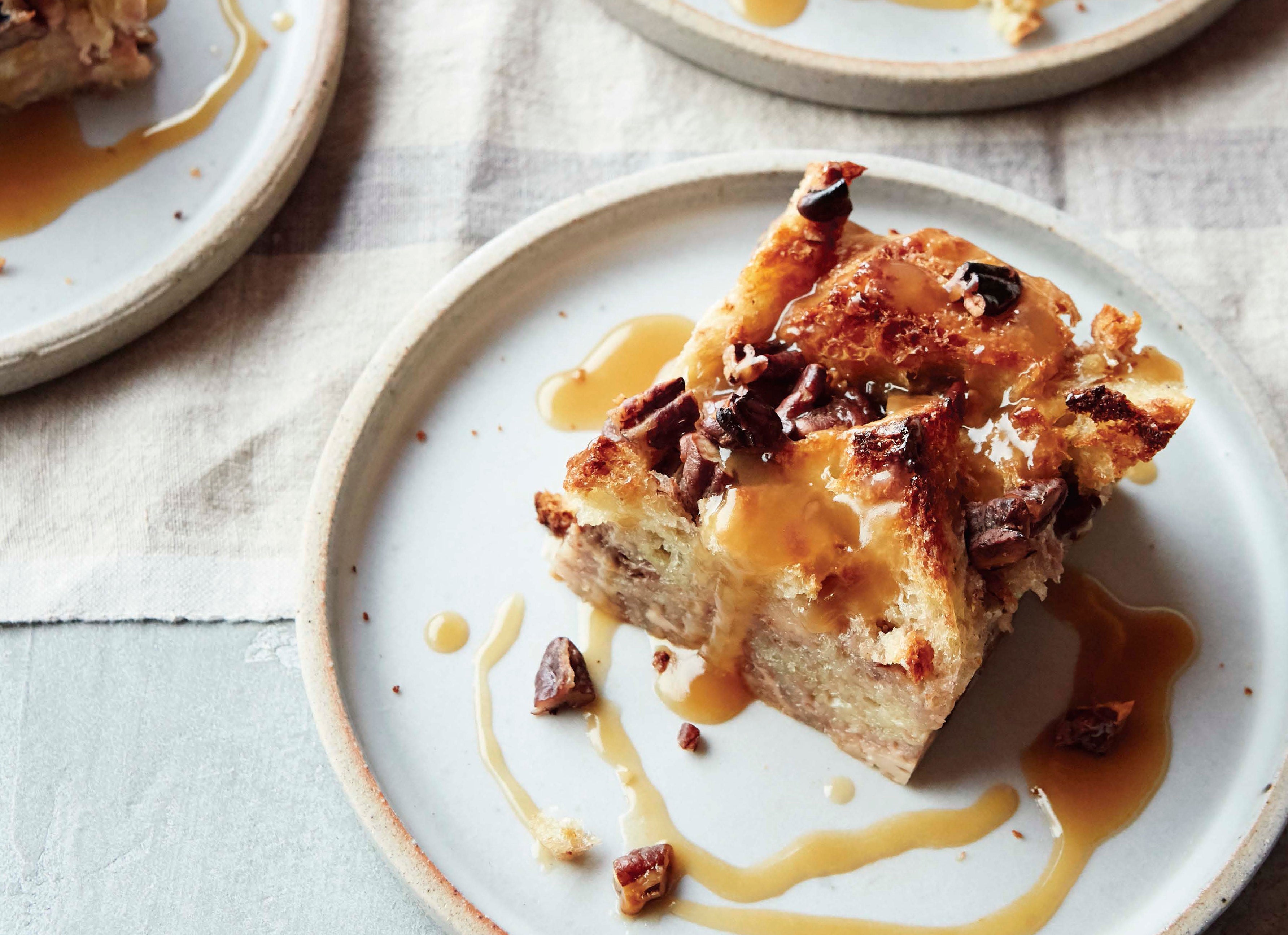 Pecan Butterscotch Bread Pudding TASTE