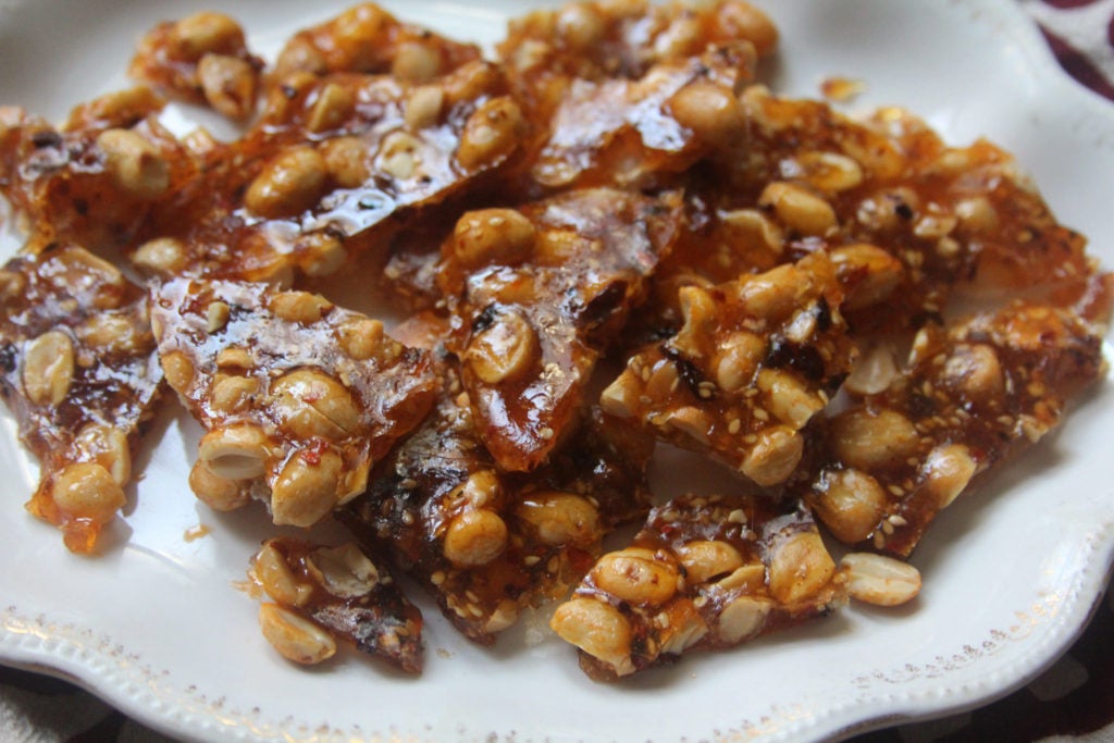 Spicy Chile Crisp Peanut Sesame Brittle TASTE