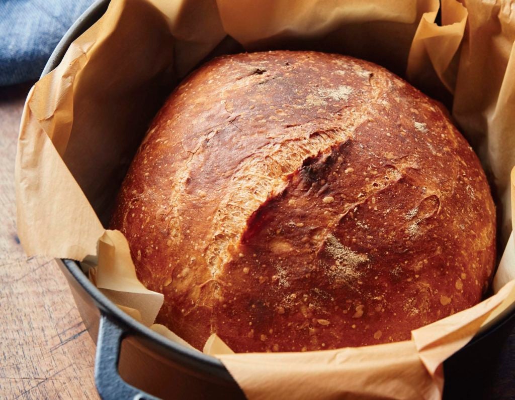 NoKnead CastIron Bread TASTE