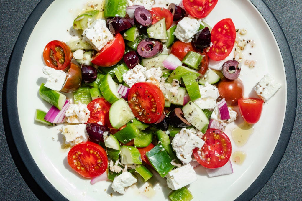 As American as the Greek Salad