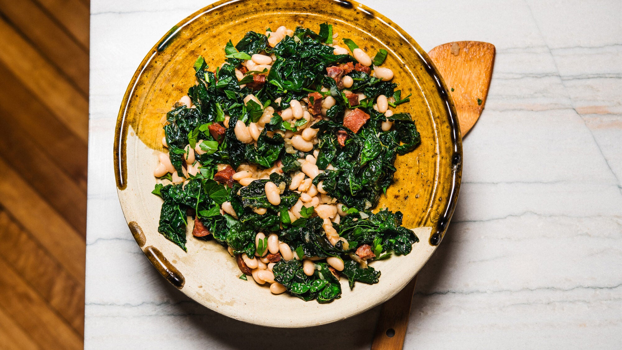 Chorizo Your Beans and Greens TASTE