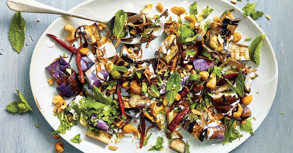 Grilled Eggplant Salad TASTE