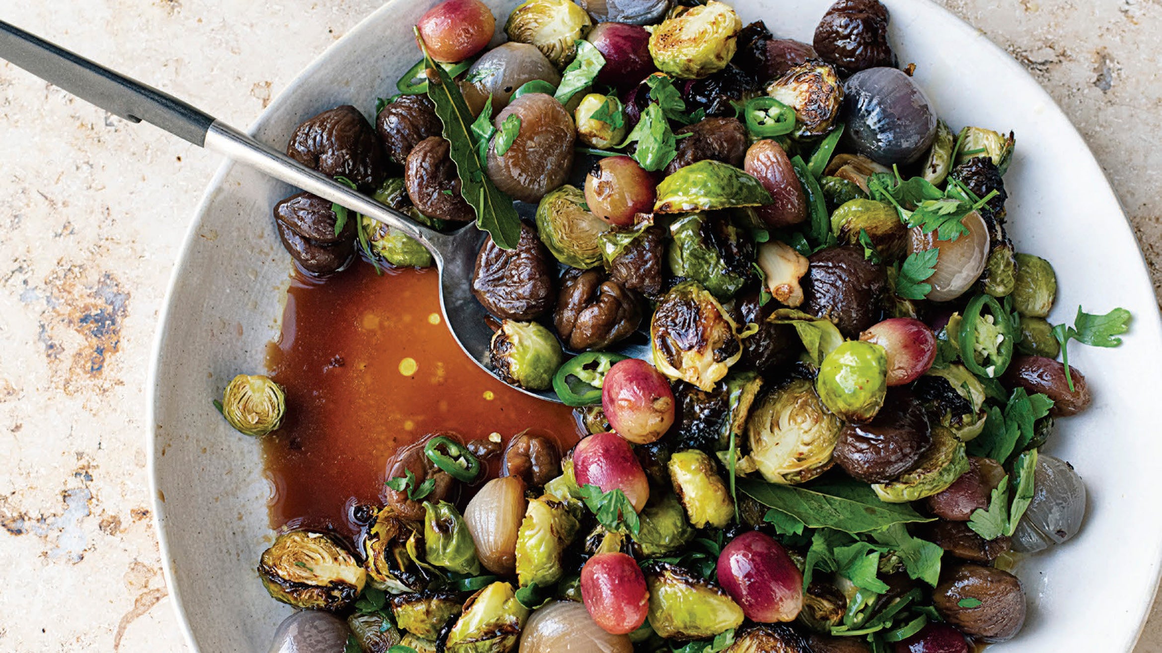 Sweet Sour Sprouts