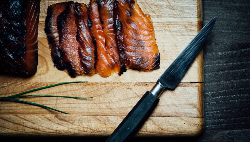 Blueberry Coriander Gravlax TASTE