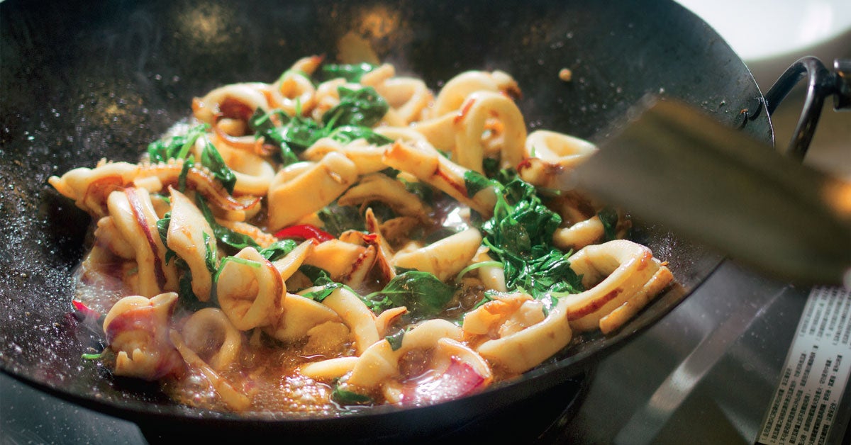 
                            Three Cup Squid: San Bei Xiao Juan | TASTE
                    -image